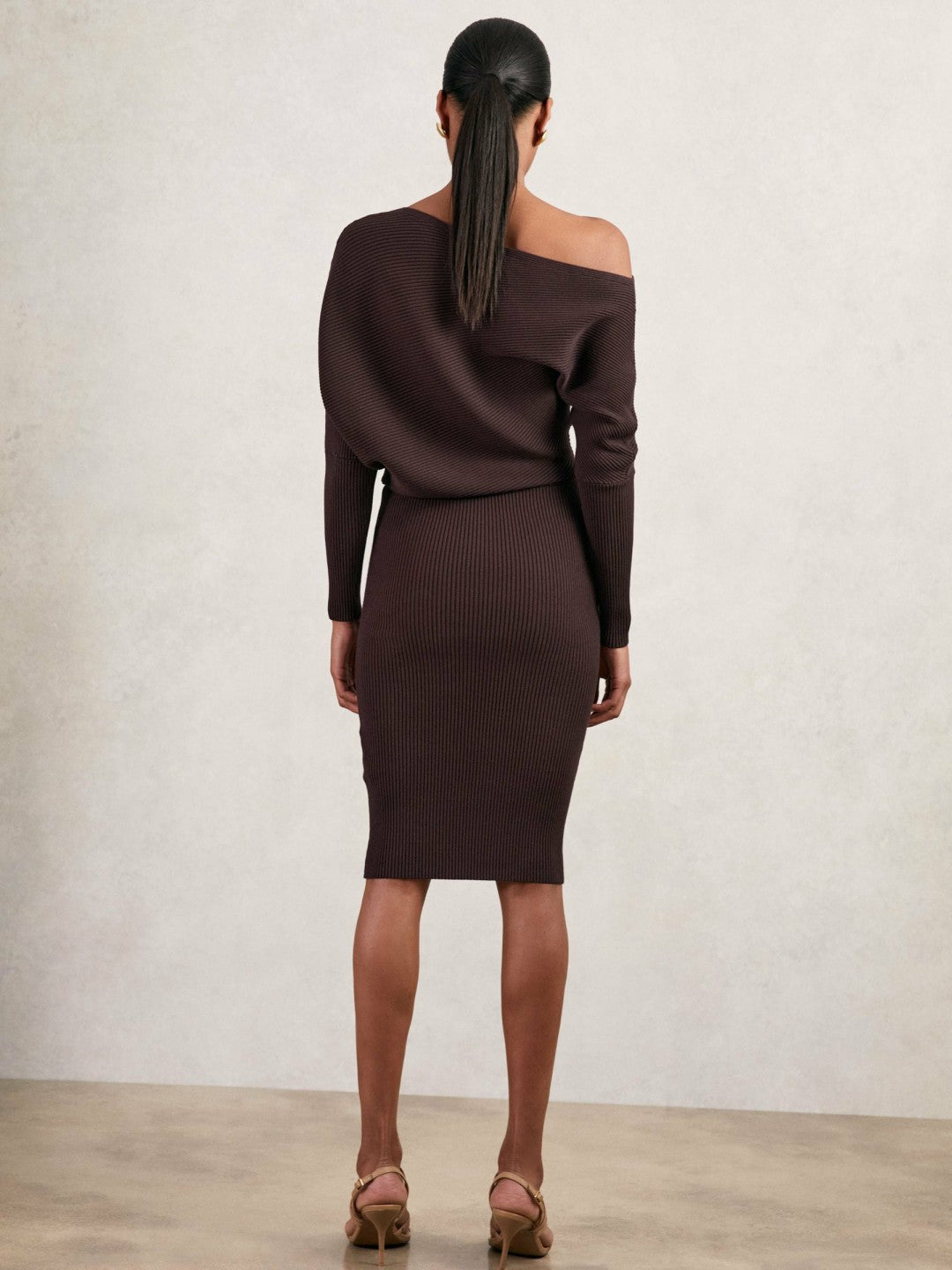 Reiss Dress in Plum Purple