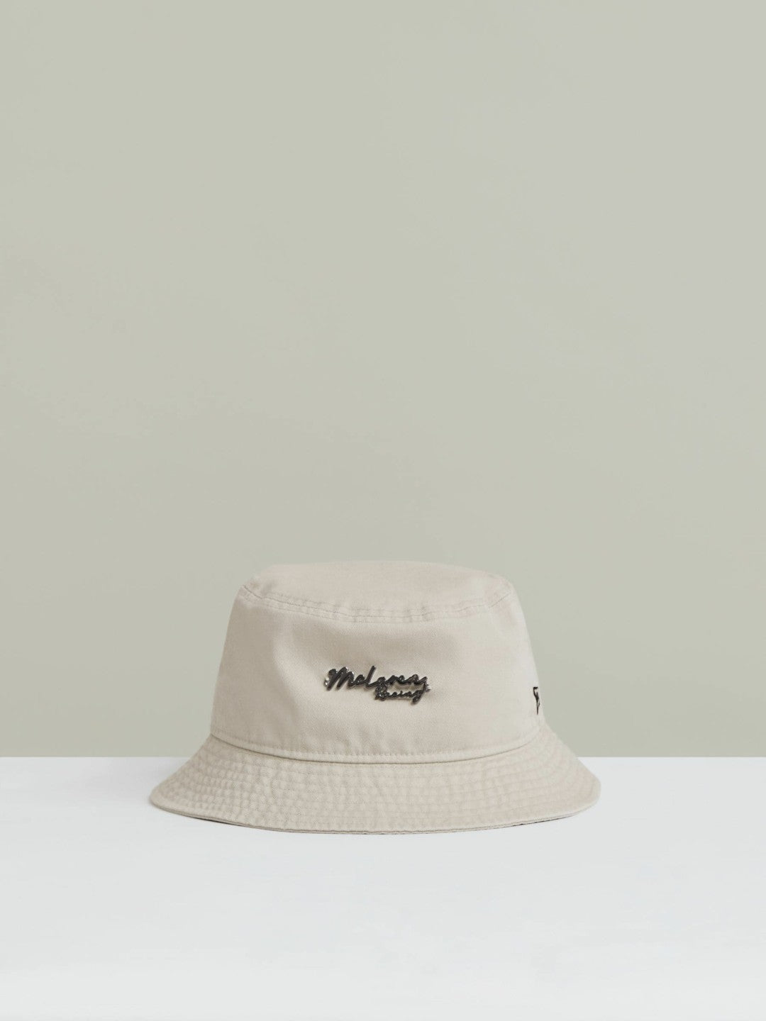 Reiss Featured - Unisex Fit McLaren Racing Cotton Bucket Hat in Stone