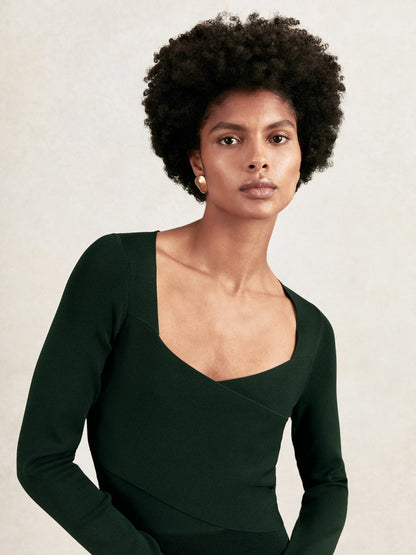 Reiss Dress in Green