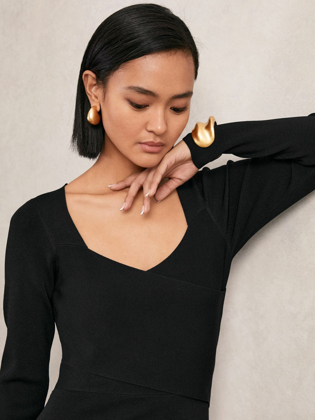 Reiss Dress in Black