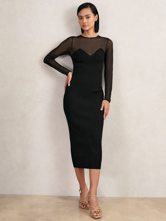 Reiss Sale - Dress in Black