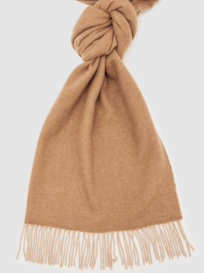 Reiss Best Seller - Wool-Cashmere Scarf in Taupe