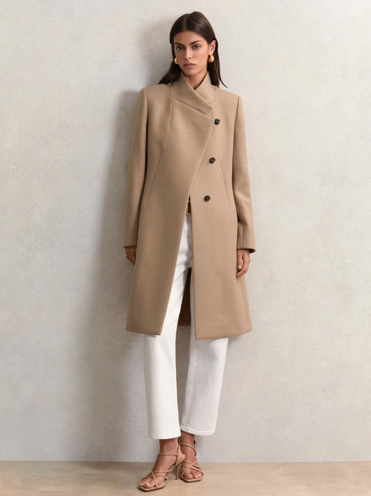 Reiss Savings - Petite Coat in Camel