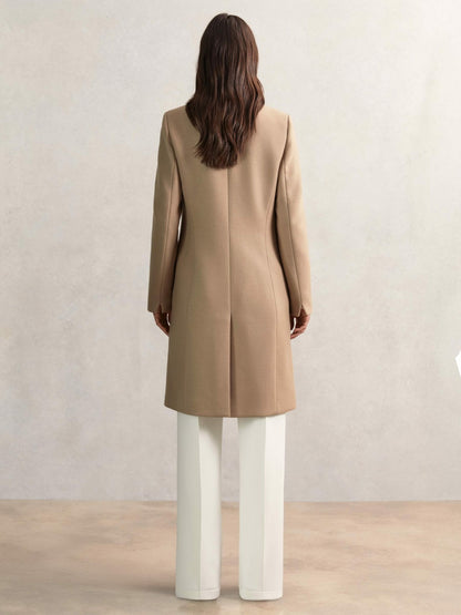 Reiss Savings - Petite Coat in Camel