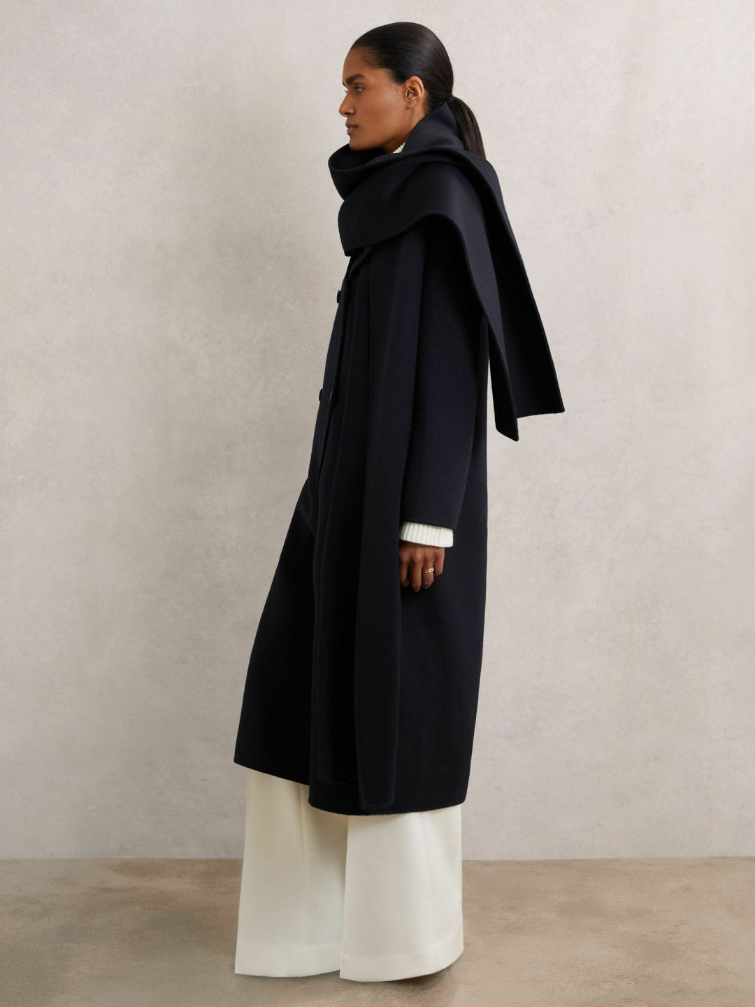 Reiss Featured - Coat in Navy
