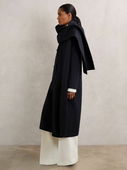 Reiss Featured - Coat in Navy