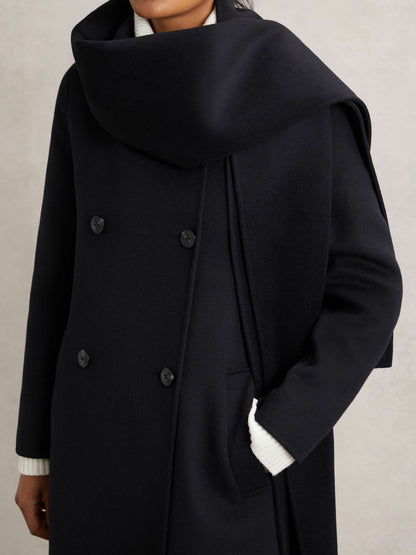 Reiss Featured - Coat in Navy