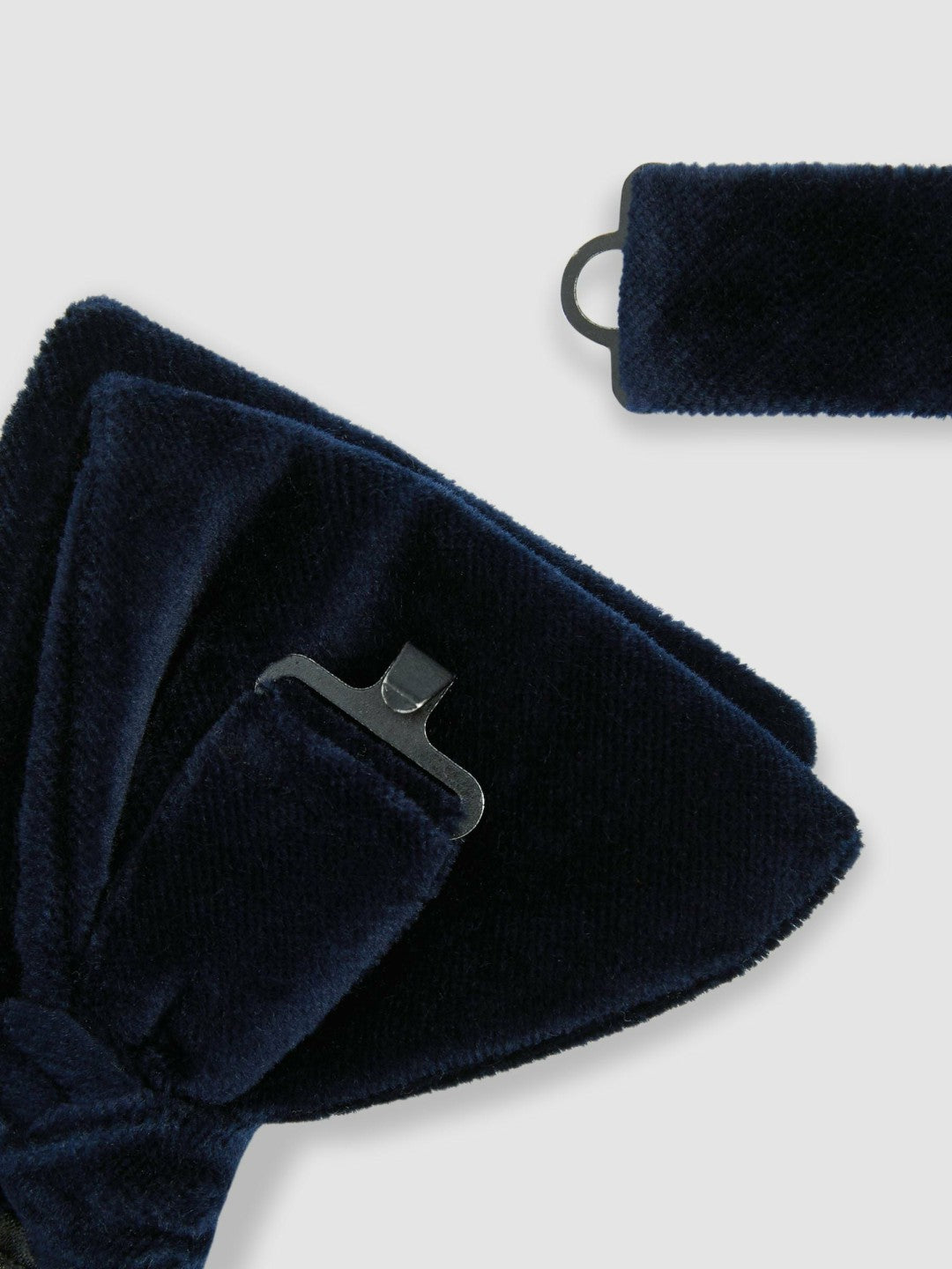 Reiss Best Seller - Velvet Bow Tie in Navy