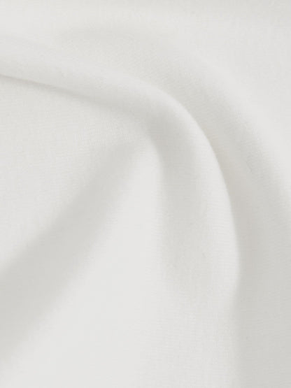Reiss Sale - Stretch Cotton V-Neck T-Shirt in White