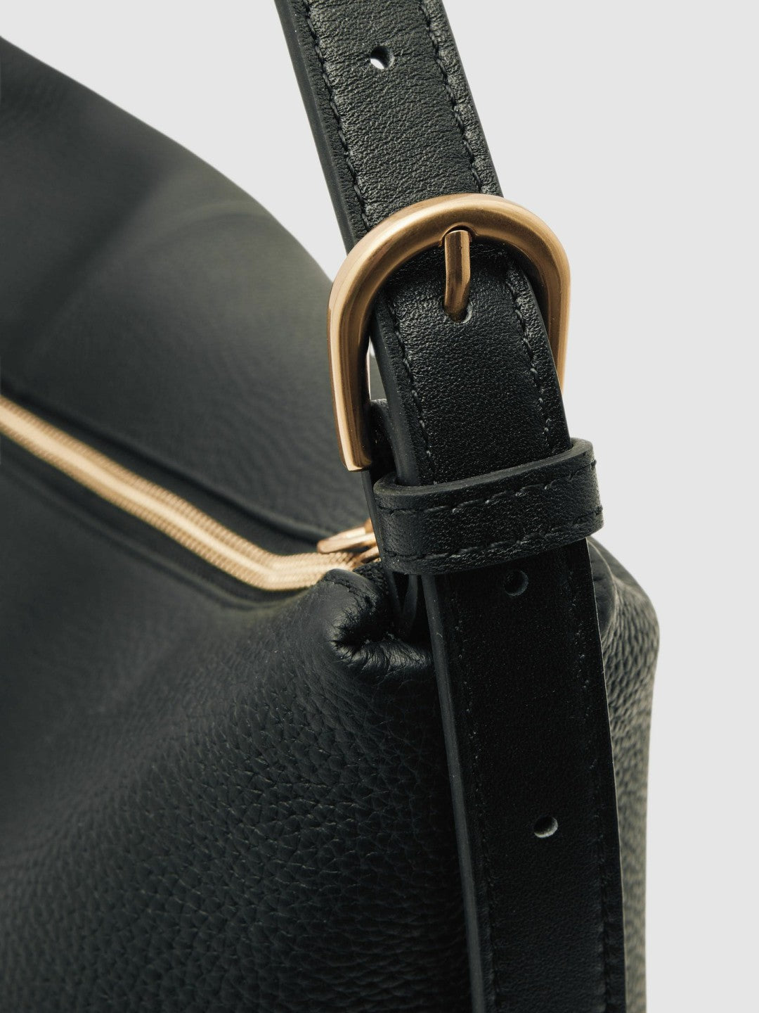 Reiss Sale - Grained Leather Tote Bag in Black