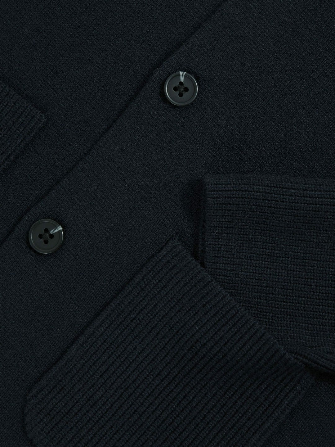 Reiss 9-13 yrs Button-Through Knitted Cardigan in Navy