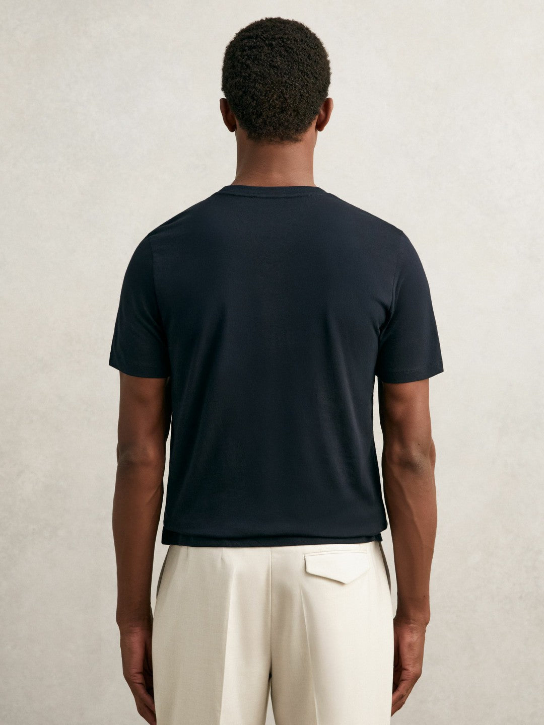 Reiss Affordable - T-Shirts 3 Pack in White/Navy/Dark Sage Green