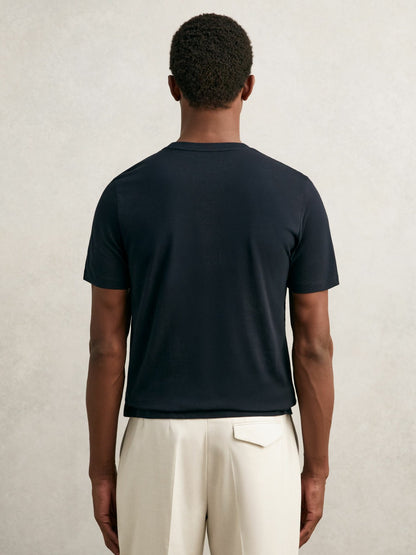 Reiss Affordable - T-Shirts 3 Pack in White/Navy/Dark Sage Green