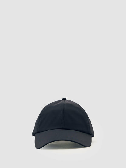 Reiss Deal - Embroidered Logo Tech Baseball Cap in Navy