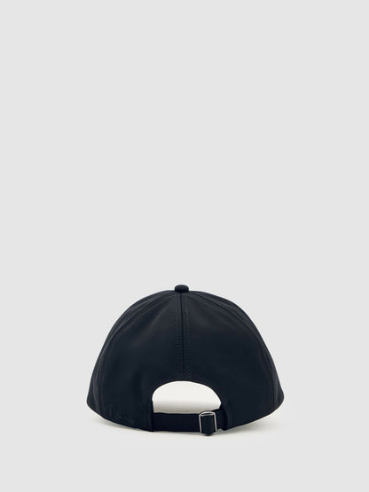 Reiss Deal - Embroidered Logo Tech Baseball Cap in Navy