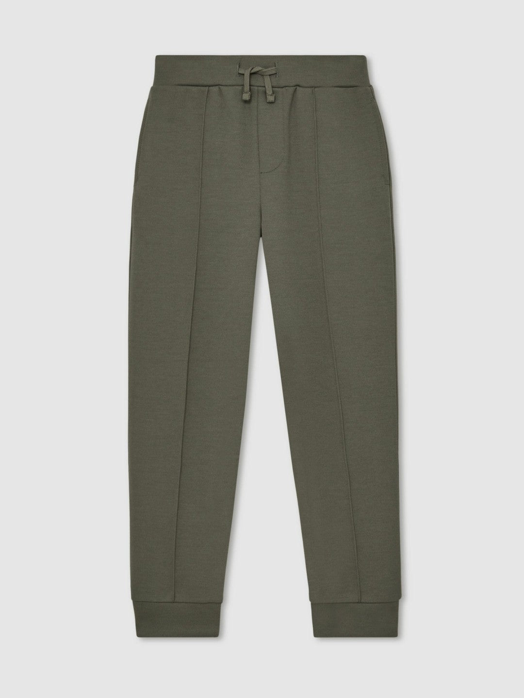Reiss Deal - 9-13 yrs Interlock Drawstring Joggers in Dark Sage