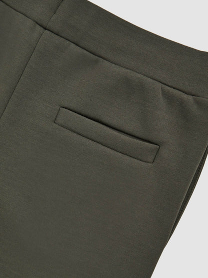Reiss Deal - 9-13 yrs Interlock Drawstring Joggers in Dark Sage