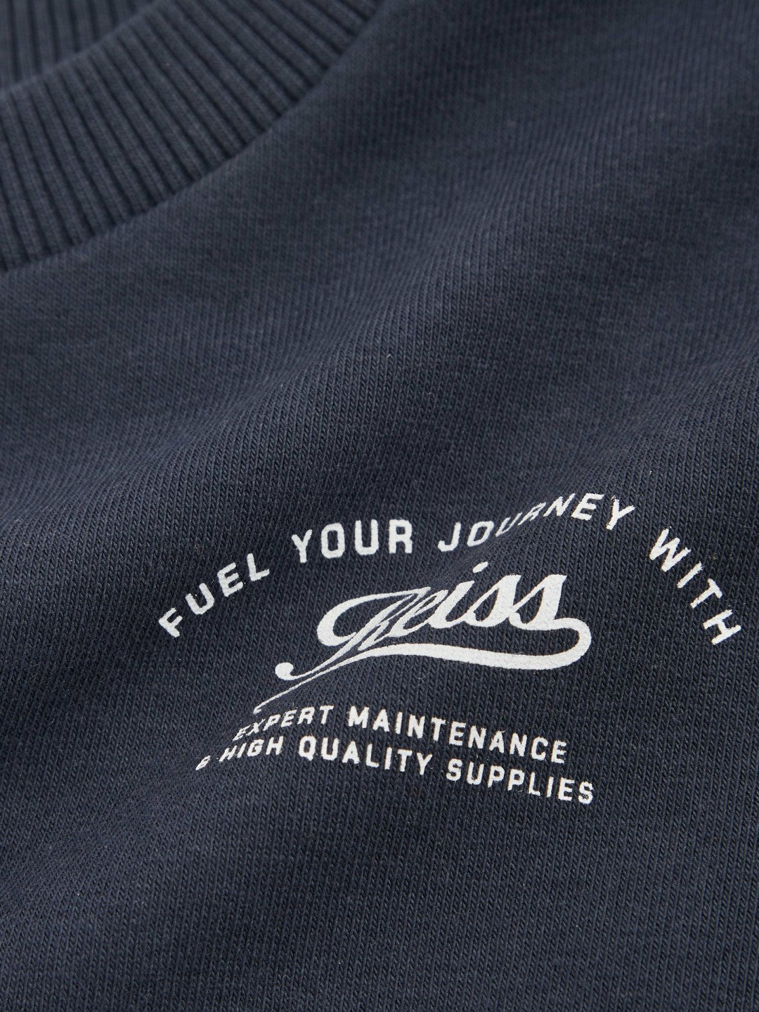 Reiss 3-9 yrs Cotton Blend Motor Cars Sweatshirt in Washed Blue