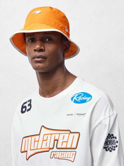Reiss Featured - Hat in Papaya Orange
