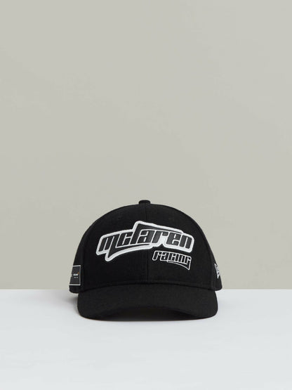 Reiss Best Seller - McLaren Racing Embroidered Cap Unisex Fit in Black