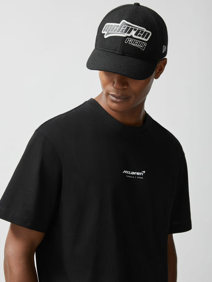 Reiss Best Seller - McLaren Racing Embroidered Cap Unisex Fit in Black