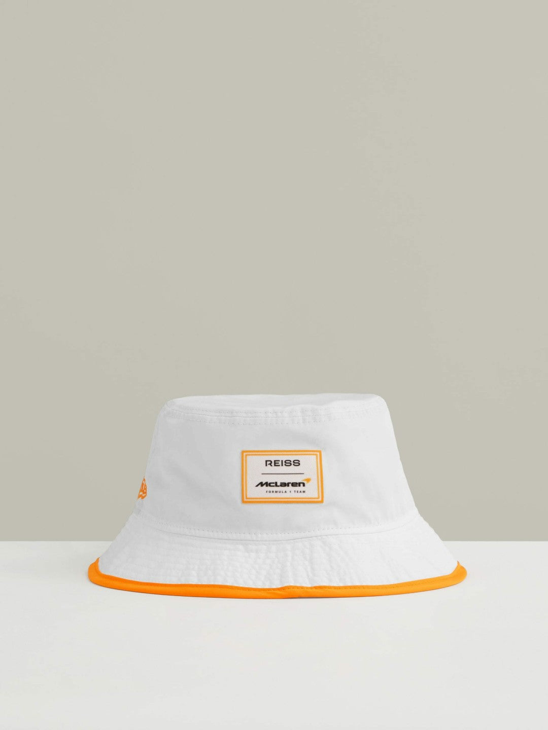 Reiss Best Seller - McLaren F1 Team Speedmark Bucket Hat in White
