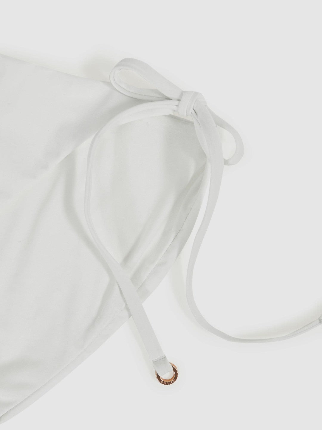 Reiss Popular Choice - Side Tie Bikini Bottoms in White