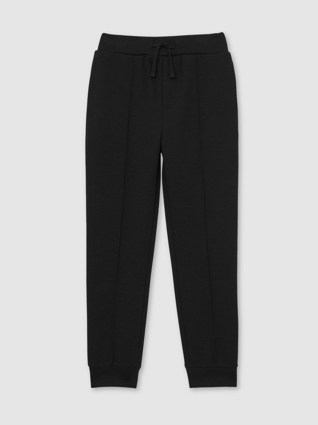 Reiss Affordable - 9-13 yrs Interlock Drawstring Joggers in Black
