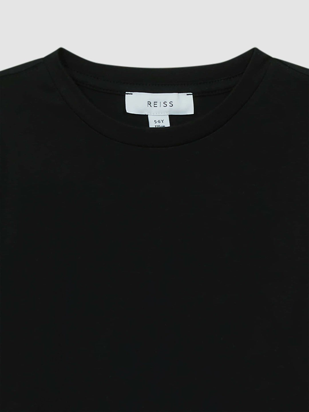 Reiss 9-13 yrs Crew Neck T-Shirt in Black