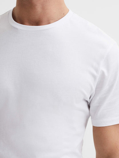 Reiss Value - Three Pack Of Crew Neck T-shirts in White