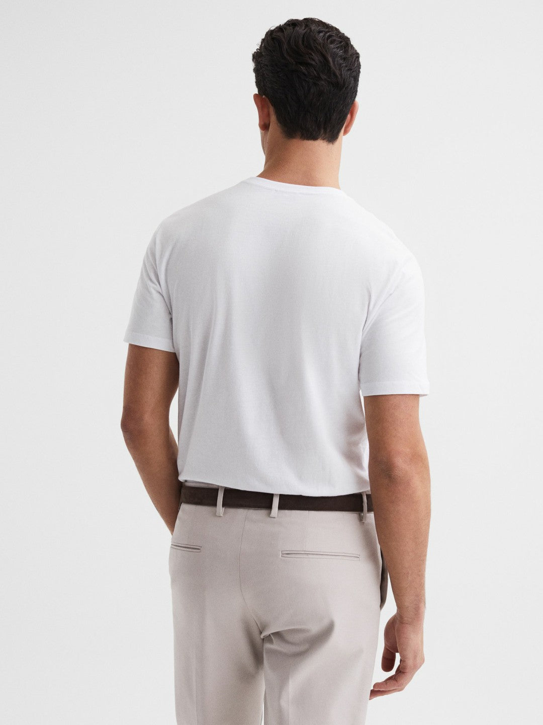 Reiss Value - Three Pack Of Crew Neck T-shirts in White