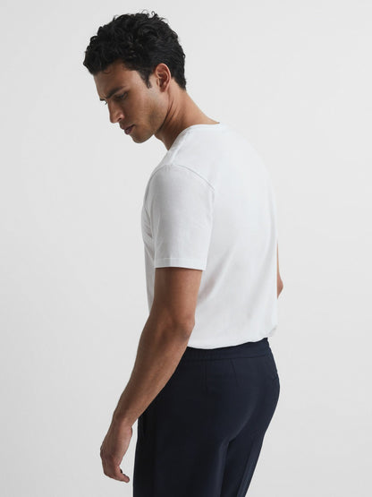 Reiss Value - Three Pack Of Crew Neck T-shirts in White