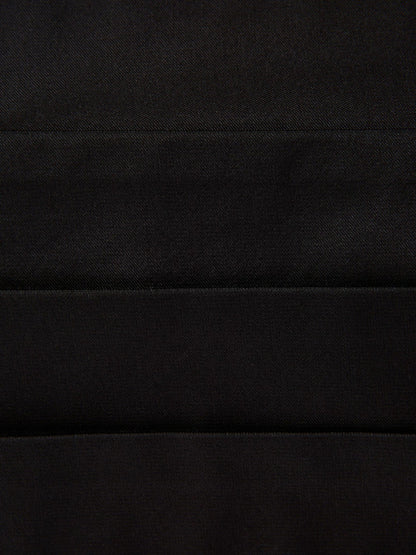 Reiss Deal - Silk Cummerbund in Black