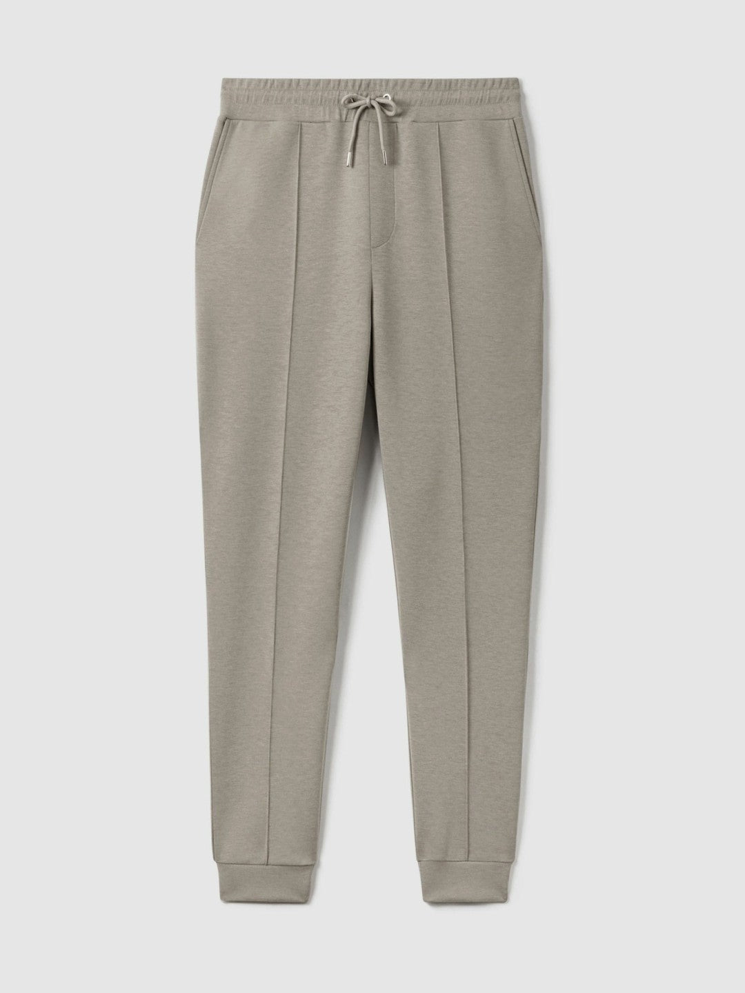 Reiss Savings - Drawstring Jersey Joggers in Taupe