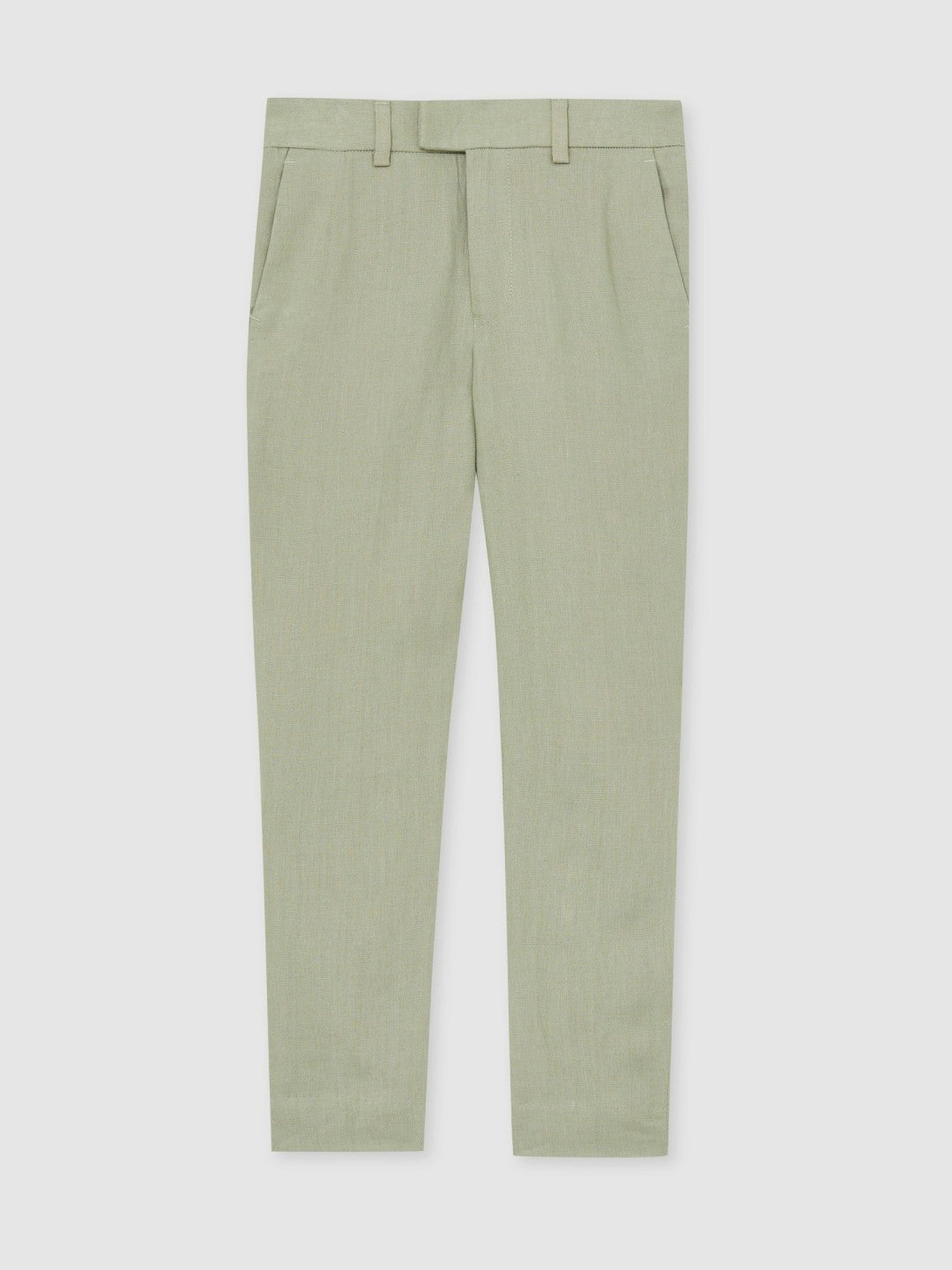 Reiss Savings - Linen Suit Shorts in Apple