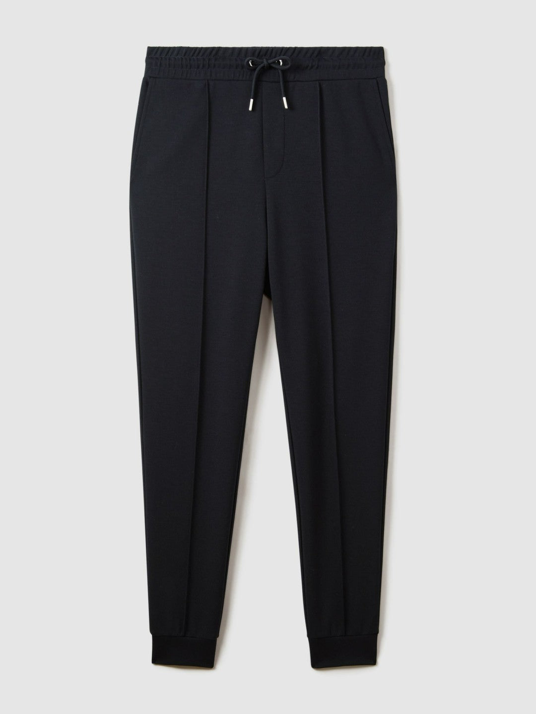 Reiss Sale - Drawstring Jersey Joggers in Navy Blue