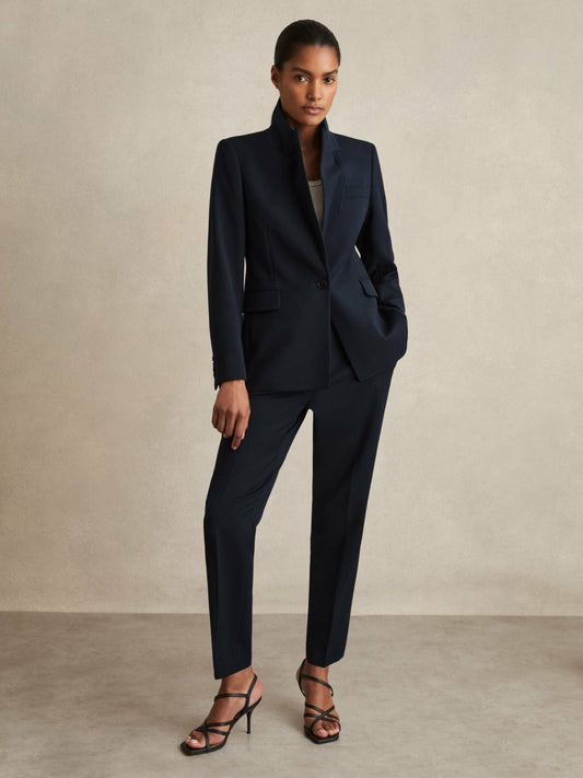 Reiss Offer - Petite Slim Fit Suit Trousers in Navy