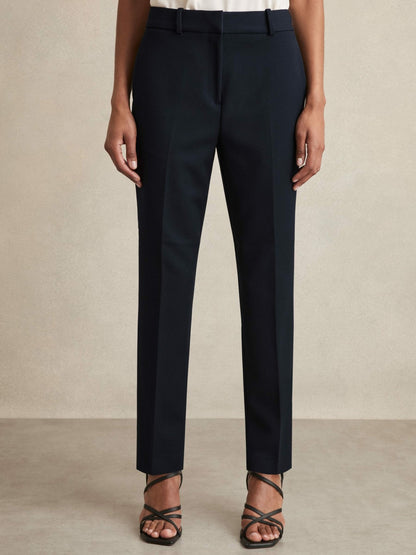 Reiss Slim Fit Suit Trousers in Navy