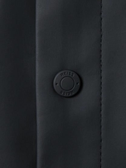 Reiss 3-9 yrs Water Repellent Hooded Coat in Navy