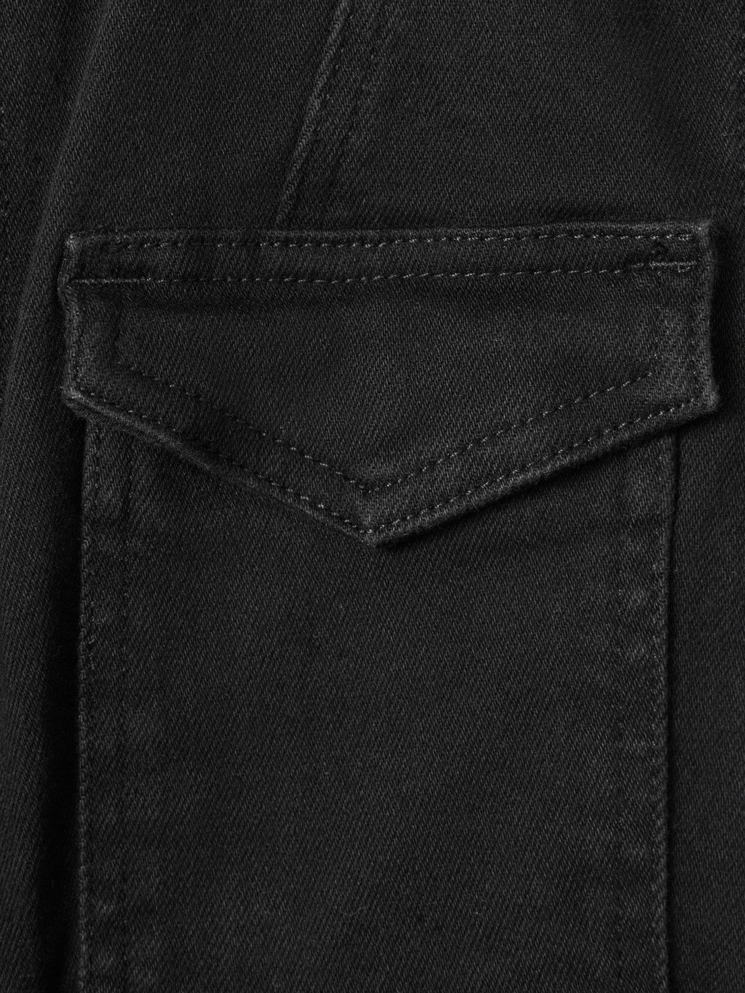 Reiss Featured - Good American Denim Jumpsuit in Black
