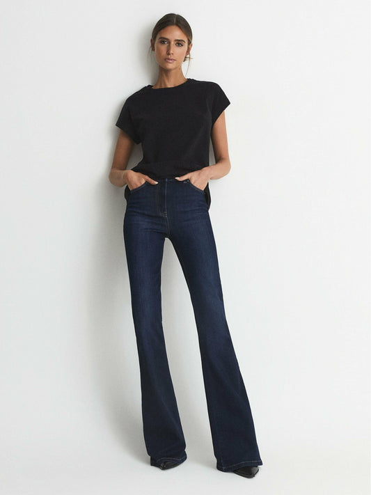 Reiss Savings - Cotton-jersey T-shirt in Black