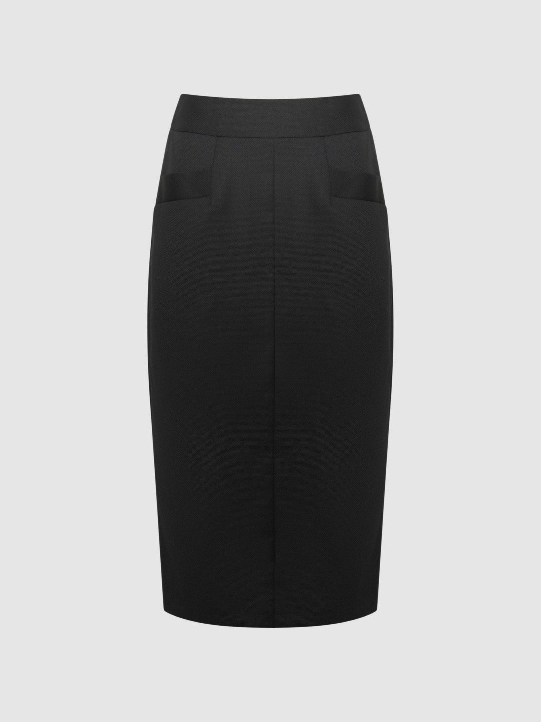 Reiss Tailored Pencil Skirt in Black