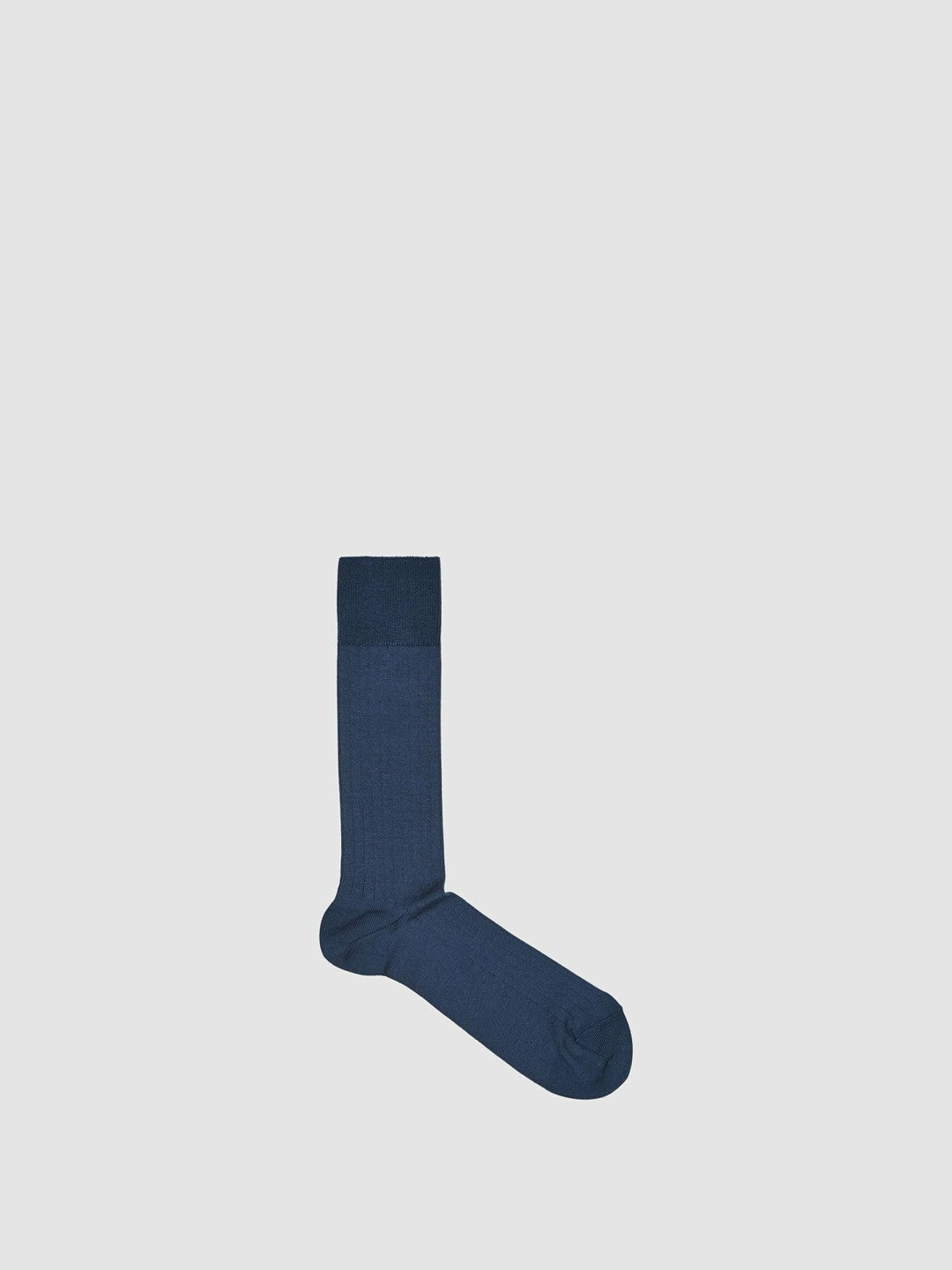 Reiss Affordable - Ribbed Socks in Airforce Blue
