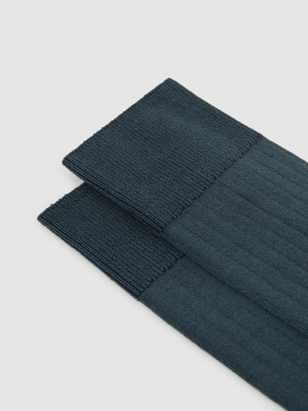 Reiss Affordable - Ribbed Socks in Airforce Blue