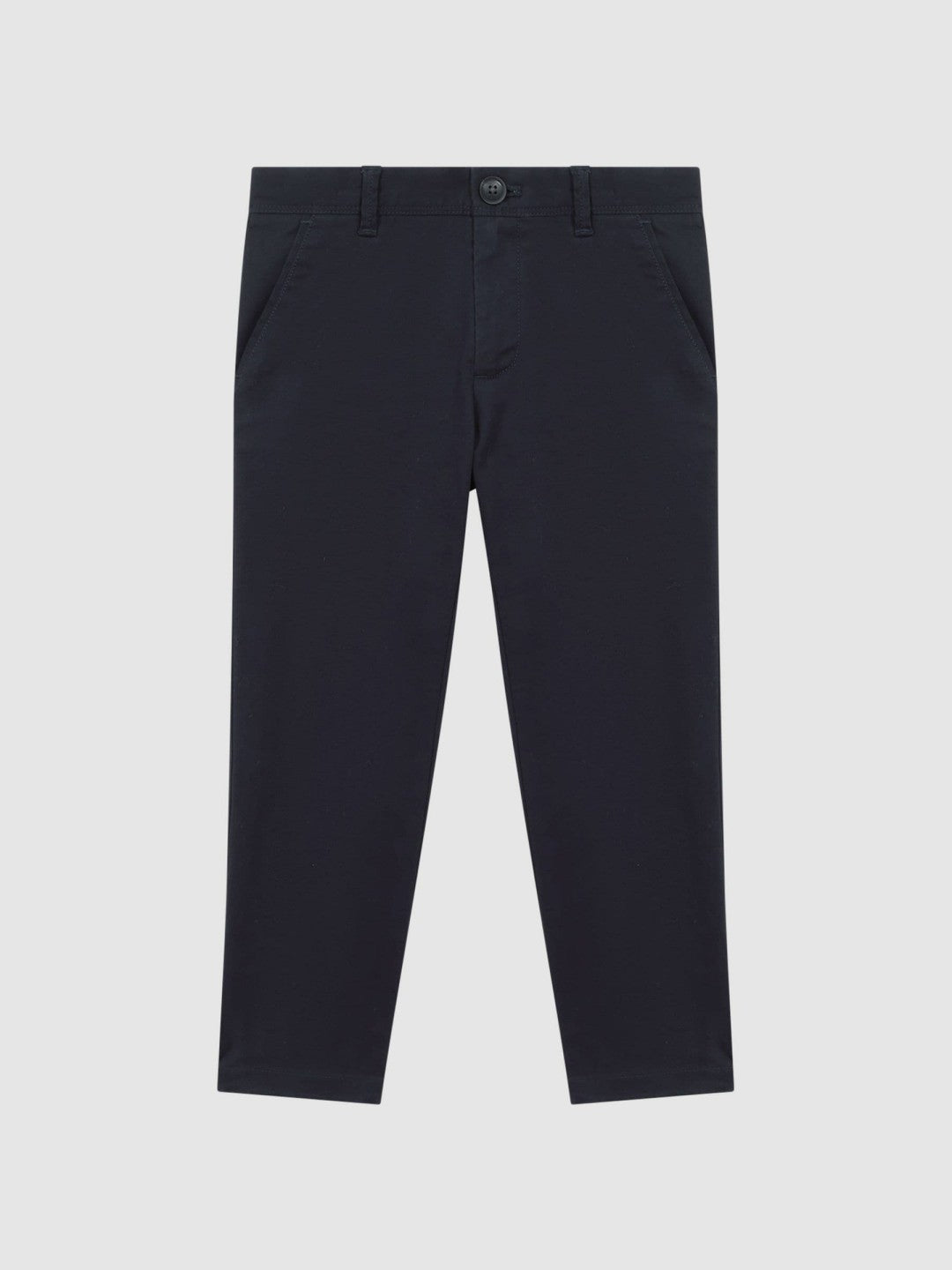Reiss Sale - 9-14 yrs Slim Fit Casual Chinos in Navy