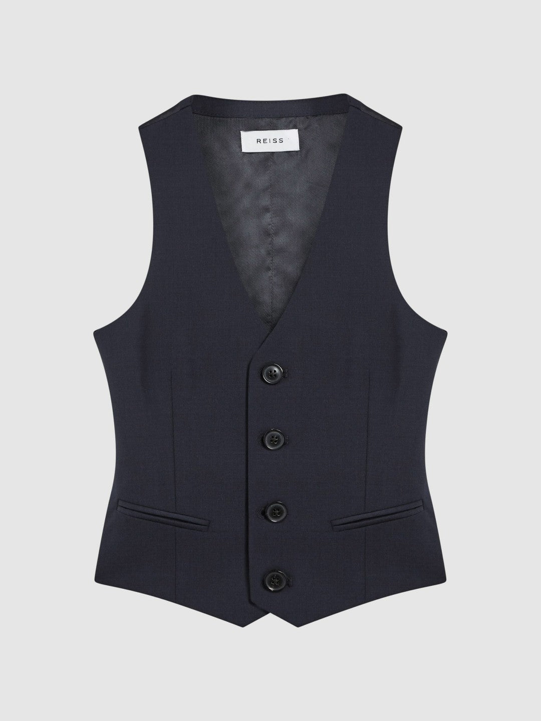 Reiss Featured - 4-9 yrs Modern Fit Waistcoat in Navy