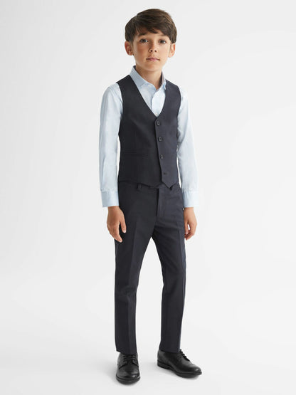 Reiss Featured - 4-9 yrs Modern Fit Waistcoat in Navy