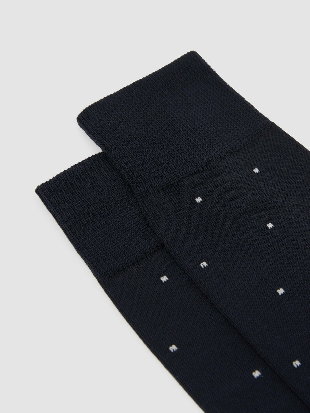 Reiss Deal - Polka Dot Socks in Navy