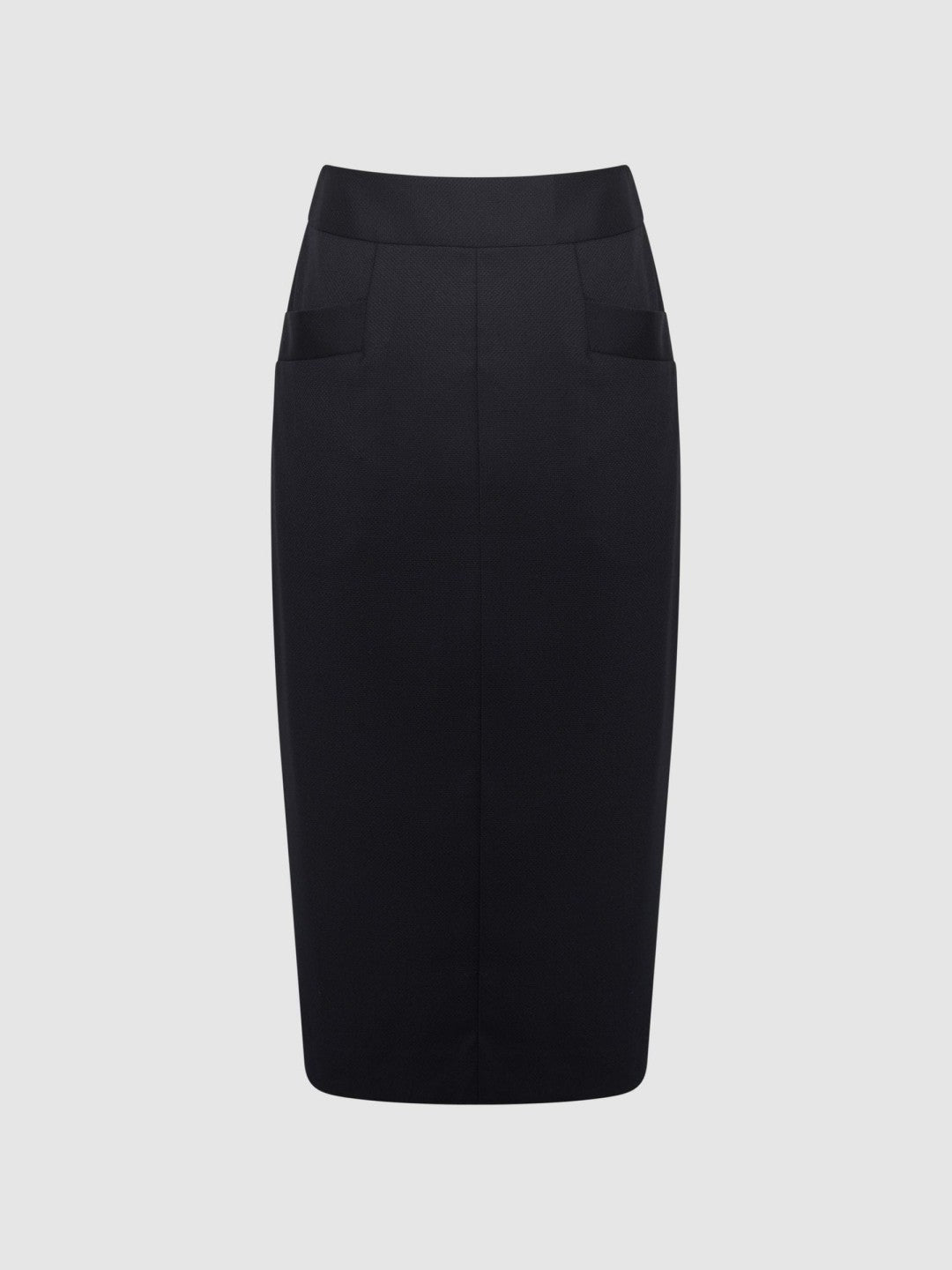 Reiss Value - Petite Tailored Pencil Skirt in Navy