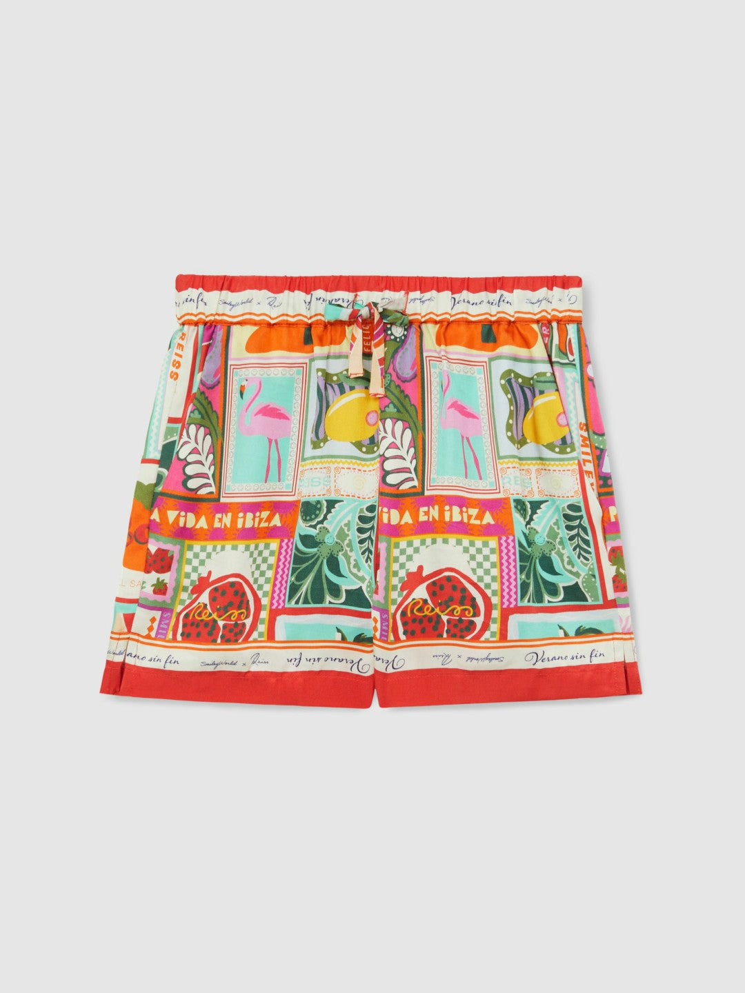 Reiss Best Seller - 9-13 yrs SmileyWorld Motif-Print Shorts in Multi